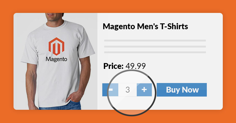 magento quantity increment buttons