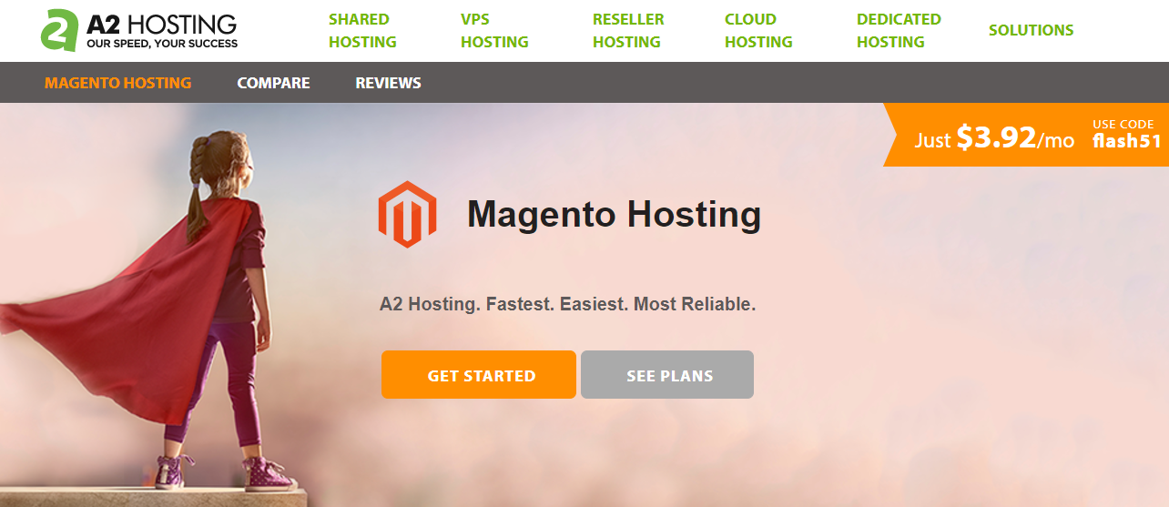 A2 Magento shared hosting